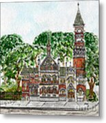 Jefferson Market Library Metal Print