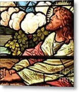 Jesus In Gethsemane Metal Print