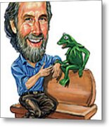 Jim Henson Metal Print