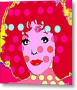 Joan Collins Metal Print