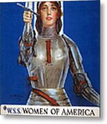 Joan Of Arc Saved France Metal Print