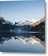John Hopkins Glacier Glacier Bay Np Metal Print