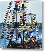 Jose Gasparilla Ship Work B Metal Print