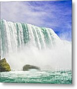 Journey In To The Mist Metal Print