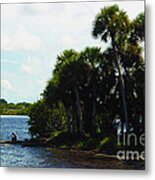 Jupiter Florida Shores Metal Print