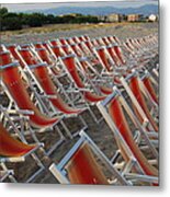 Just Relax At The Shore Metal Print