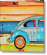 Just Roll With It Metal Print