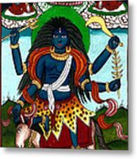 Kal Ratri Metal Print