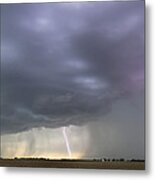 Kansas Thunderstorm Metal Print