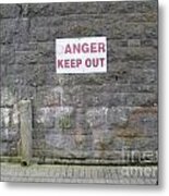 Keep Out Aran Islands Ireland Metal Print
