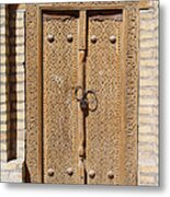 Khiva Door No.4 Metal Print