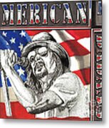 Kid Rock American Badass Metal Print