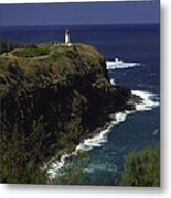 Kilauea Lighthouse Metal Print