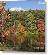 Killingly Autumn Reflections Xii Metal Print