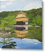 Kinkaku Ji Metal Print