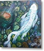 Koi Metal Print