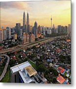 Kuala Lumpur City Metal Print