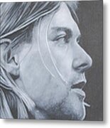 Kurt Cobain Metal Print