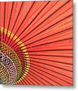 Kyoto Umbrella Metal Print