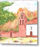 La Purisima Mission In Lompoc, California Metal Print