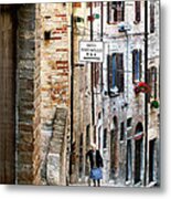 Lady In Urbino Metal Print