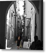 Lady Of The Arch Metal Print