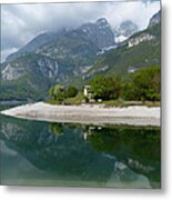 Lago Di Molveno - Reflections Metal Print