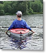 Lake Drifting Metal Print