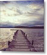 Lake Mahinapua West Coast New Zealand Metal Print