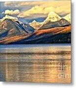 Lake Mcdonald Sunset Metal Print