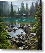 Lake O'hara Lodge Metal Print