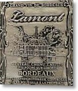 Lamont Grand Vin De Bordeaux Metal Print