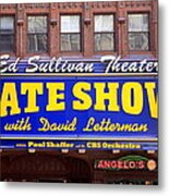 Late Show New York Metal Print