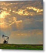 Layers Of Energy Metal Print