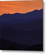 Layers Of Mountains  Mg_2143 Metal Print