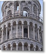 Leaning Tower Of Pisa Metal Print