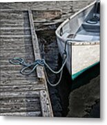 Left At The Dock Metal Print