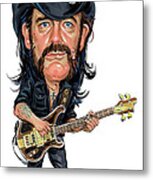 Lemmy Kilmister Metal Print