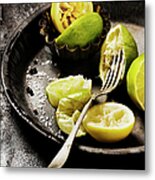Lemons And Limes Metal Print