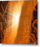 Let The Sunshine In - Abstract Art By Giada Rossi Metal Print
