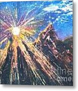 Let There Be Light Metal Print