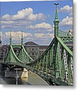Liberty Bridge Budapest Metal Print