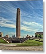 Liberty Memorial Monument And National World War 1 Museum Metal Print