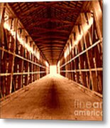 Light At The End Metal Print