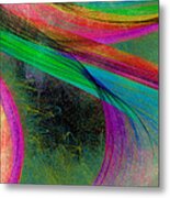 Light Swirls Metal Print