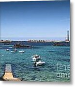 Lighthouse Ile Vierge Brittany France Metal Print