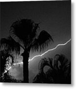 Lightning Strike Metal Print