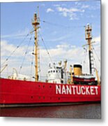 Lightship Nantucket Metal Print