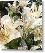 Lilies For Easter Metal Print