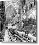 Lincoln Cathedral The Choir I Metal Print